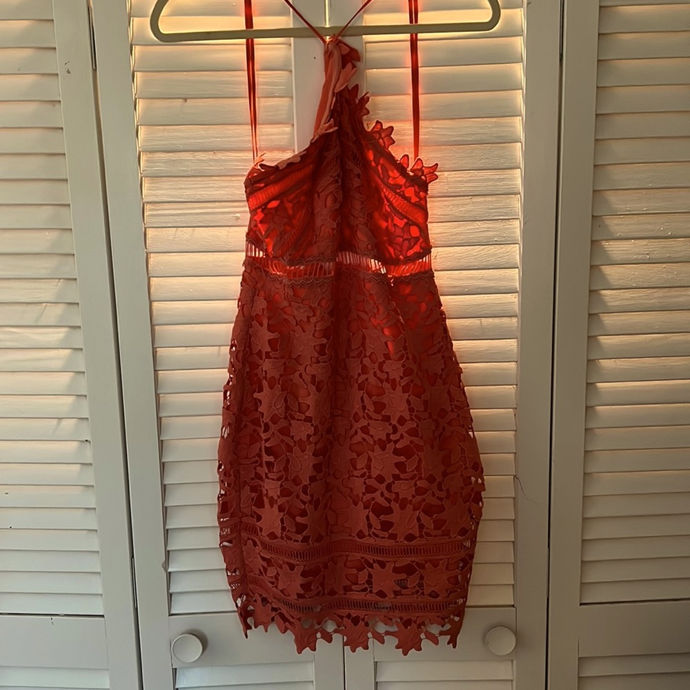 ASTR Crochet Dress